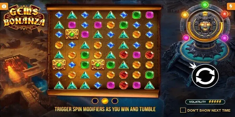 Những tính năng đa dạng của Gems Bonanza
