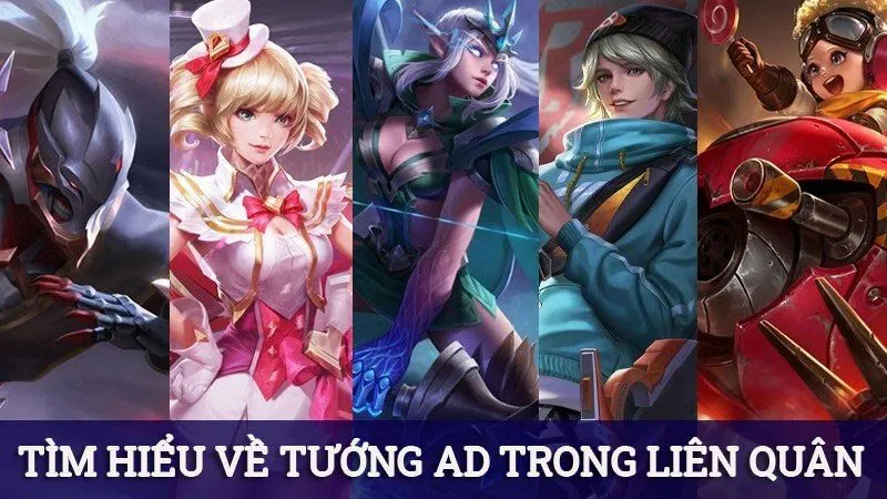 Nhân vật Ad trong liên quân là nhân vật xạ thủ và có lực sát thương cao